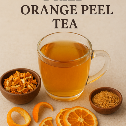 dried orange peel tea